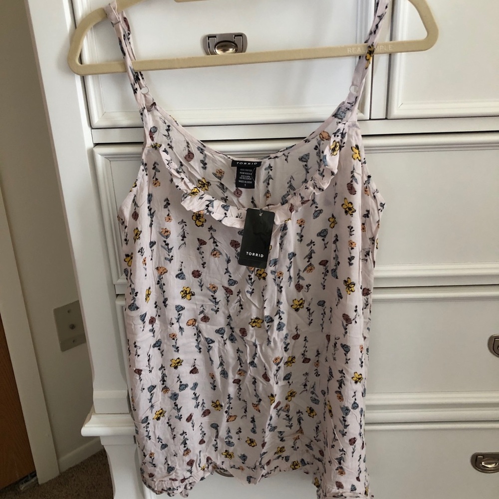 NWT torrid floral tank size 1